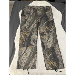 Vintage Walls Realtree‎ Straight Camo Cargo Hunting Outdoor Pants 2XL 46x34
